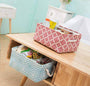 Folding Storage Box | Laundry Basket With Handle