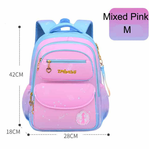 Gradient Color School Bag